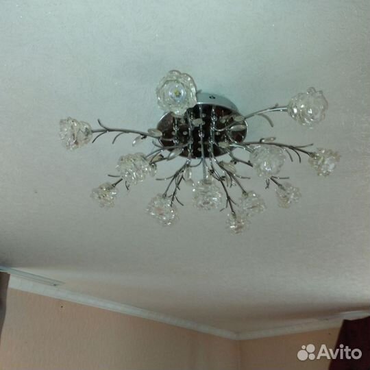 Люстра потолочная бу