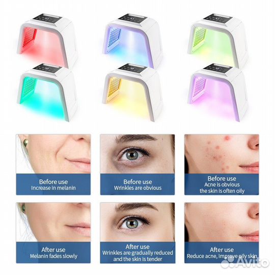 Светодиодная фототерапевтическая маска