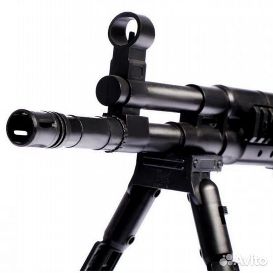 Детский автомат с лазерным прицелом на сошках,нов