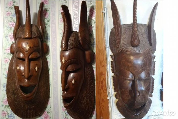 Африканская маска дерево