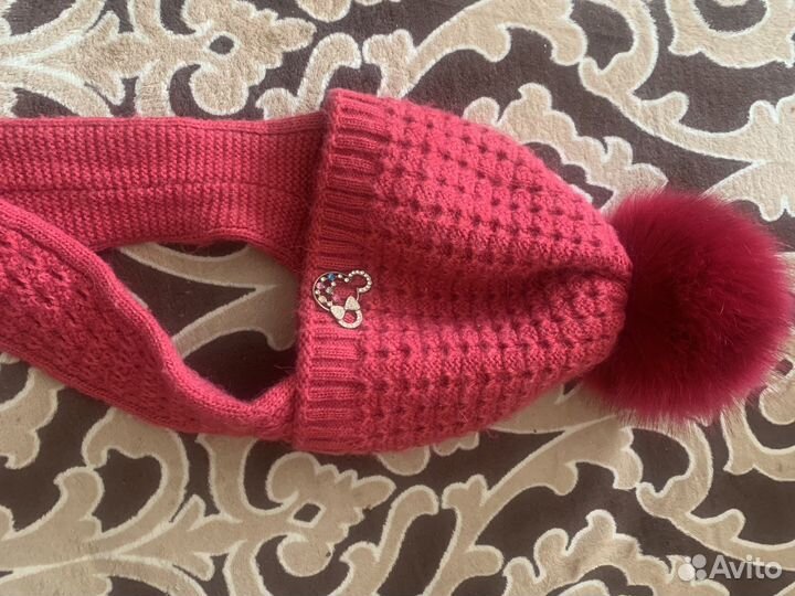 Зимняя шапка для девочки