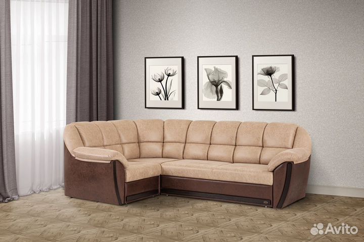 Диван угловой прага