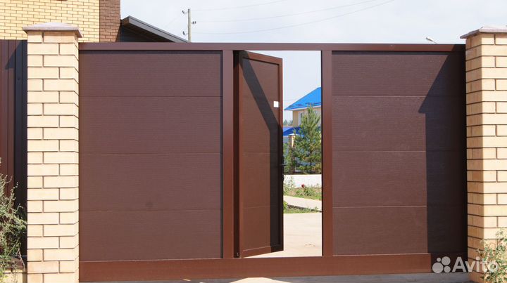 Откатные ворота Alutech ProTrend