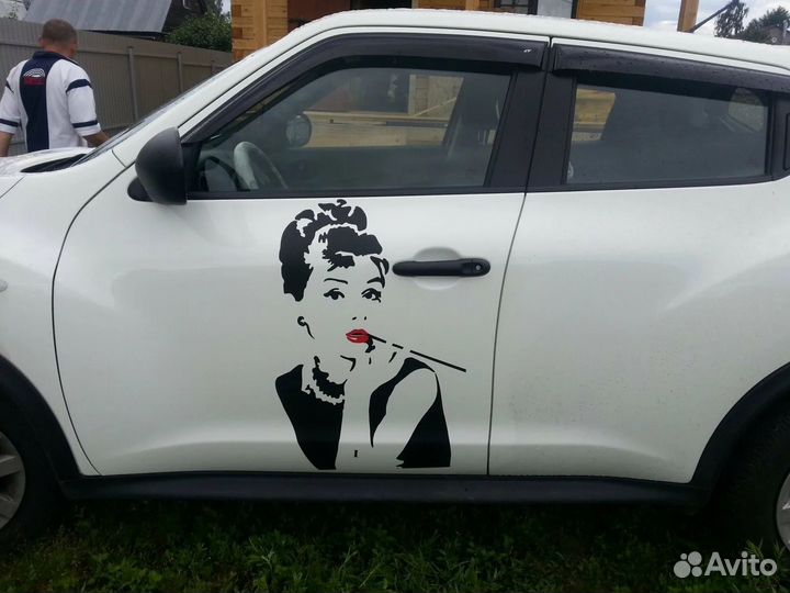 Наклейки на авто от 1 часа