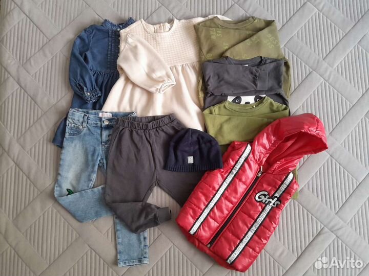 Пакет вещей на девочку 98