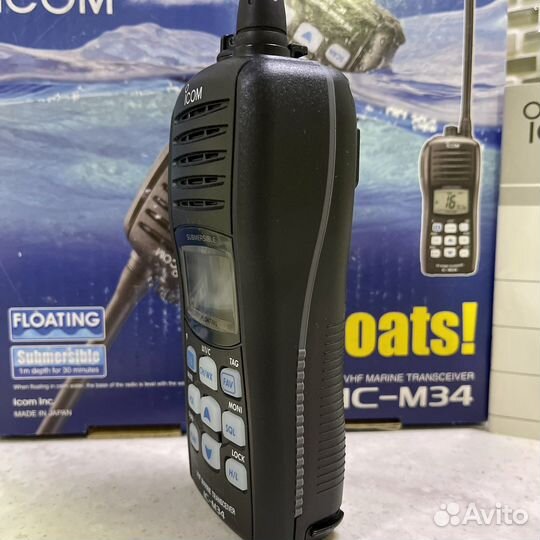 Морская рация Icom IC-M34 рмрс