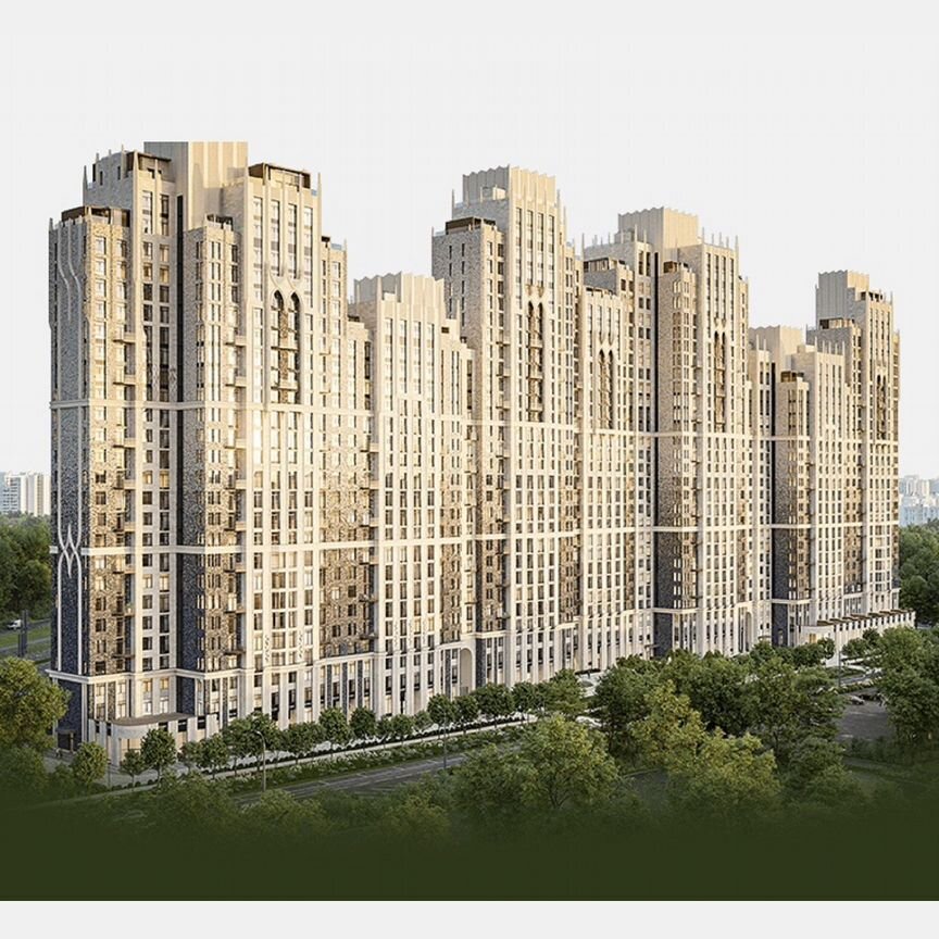 3-к. квартира, 98,6 м², 8/18 эт.