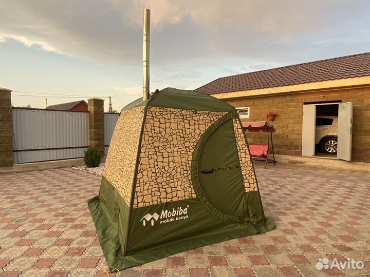 Мобильная баня палатка аренда