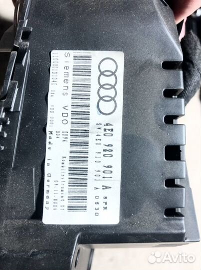 Щиток приборов audi a8 d3 широкий экран