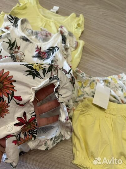 Боди и буфы H&M 98см