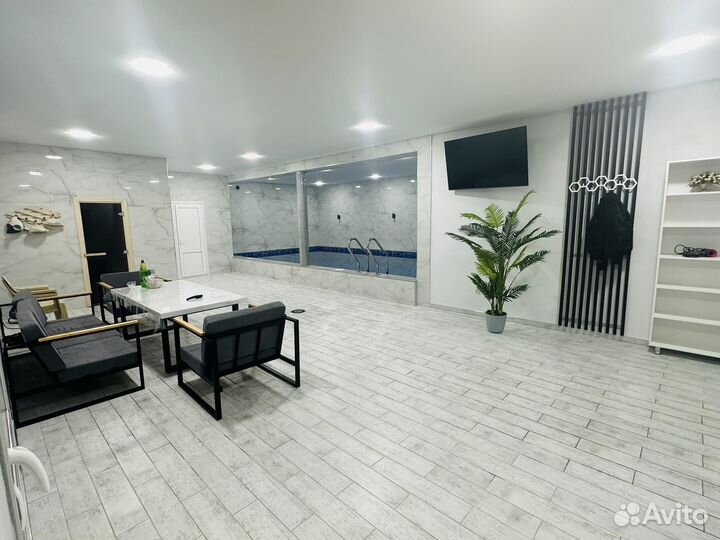 Парная с бассейном