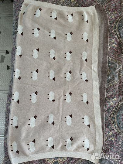 Детский плед с овечками