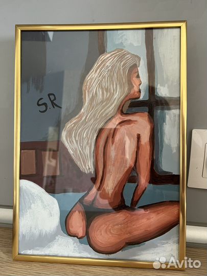 Картина акрил в рамке