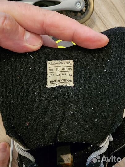 Роликовые коньки rollerblade macroblade 90 ST blac