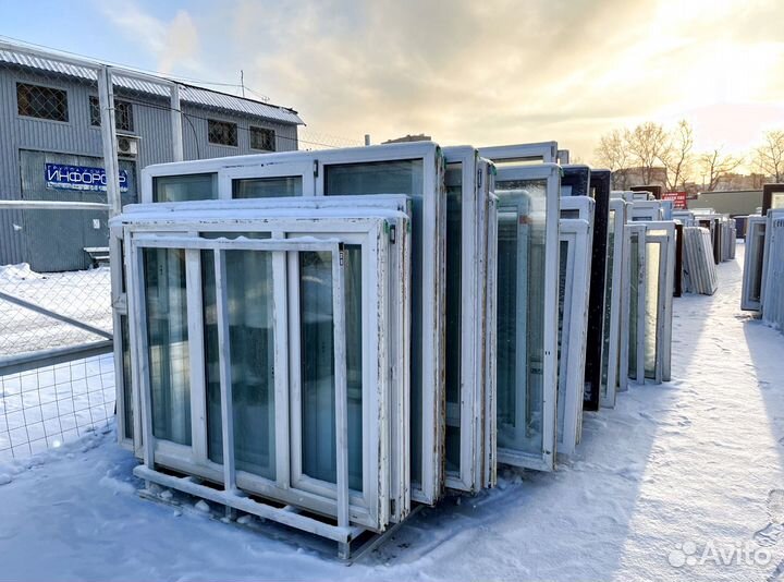 Пластиковые окна бу и новые