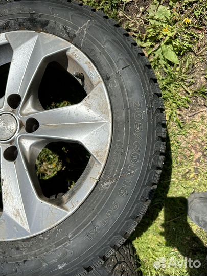 Зимние колеса 205 60 r16 бу