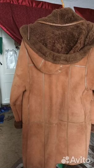 Дубленка женская зимняя длинная