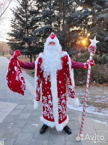 Костюм Деда Мороза и снегурочки