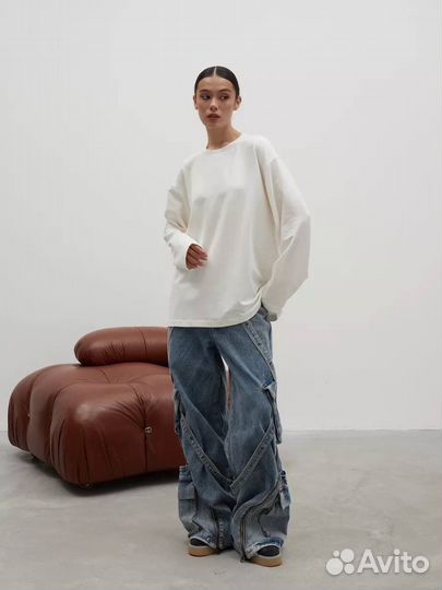 Свитшот женский оверсайз