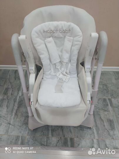 Стул для кормления 0+, новый чехол