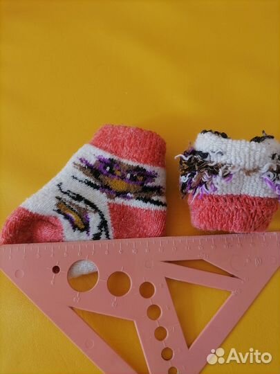 Вязанные носочки детские
