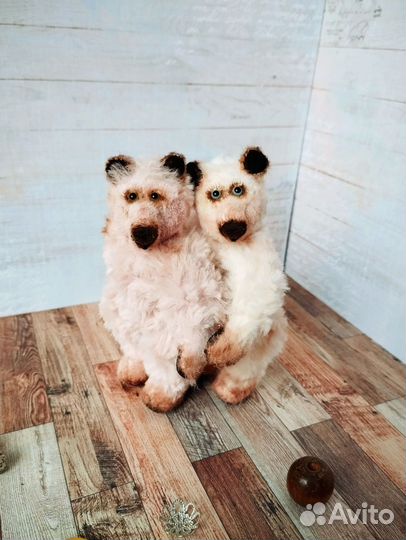 Фитнес мишки Маша и Миша. Рост 12,5см