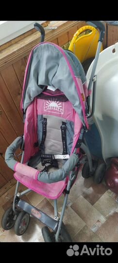 Прогулочная коляска трость бу