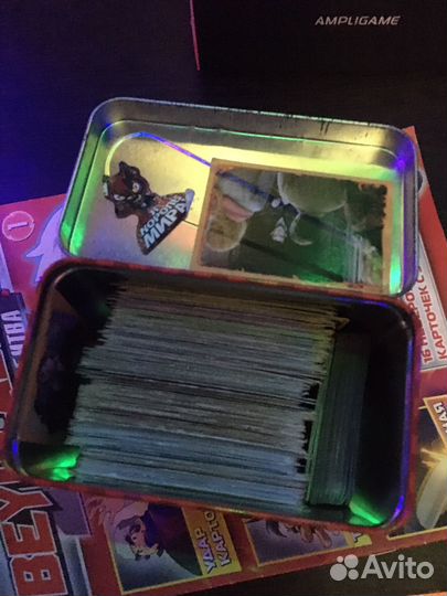 2 контейнера для карт (вместе с картами)