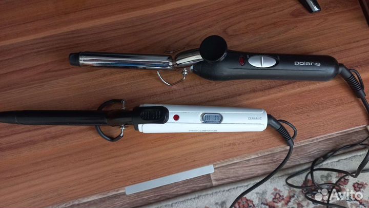 2 плойки для завивки волос