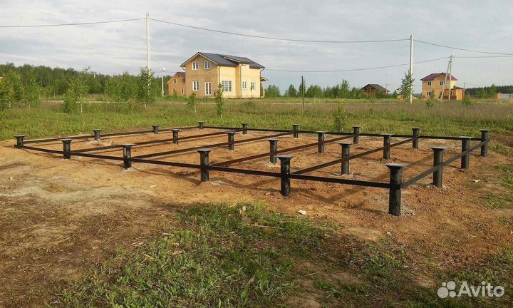 Винтовые Сваи с антикоррозийным покрытием