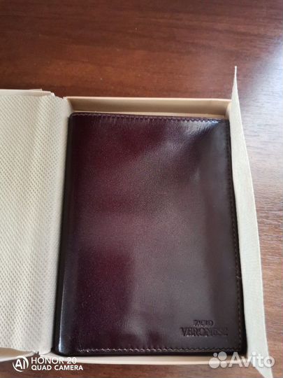 Бумажник водителя, новый, натуральная кожа