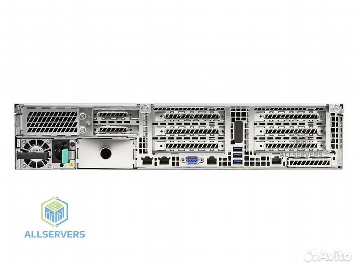 Сервер Intel R2208 10*NVMe 2xGold 6148 768GB