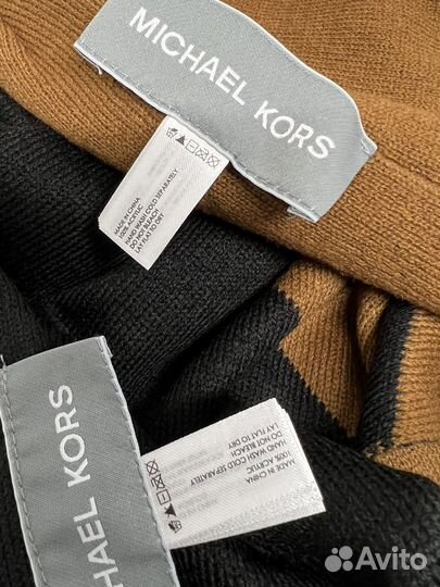 Michael kors шапка шарф(набор) оригинал
