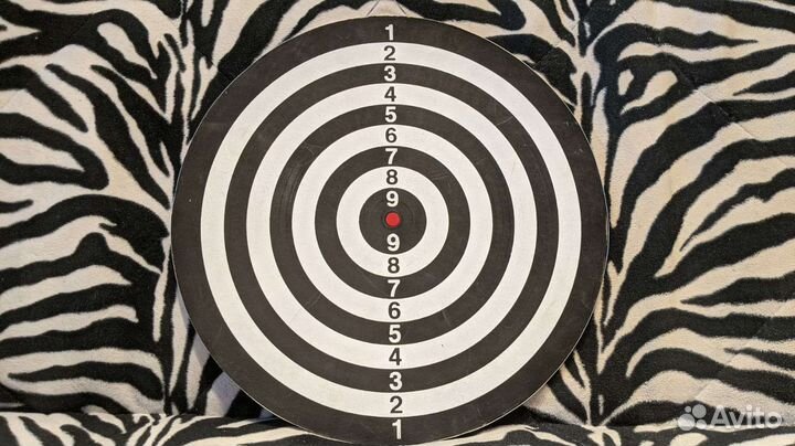 Дартс Мишень с 6 дротиками