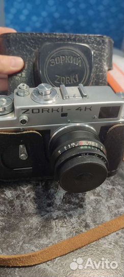 Плёночный фотоаппарат Зоркий 4К