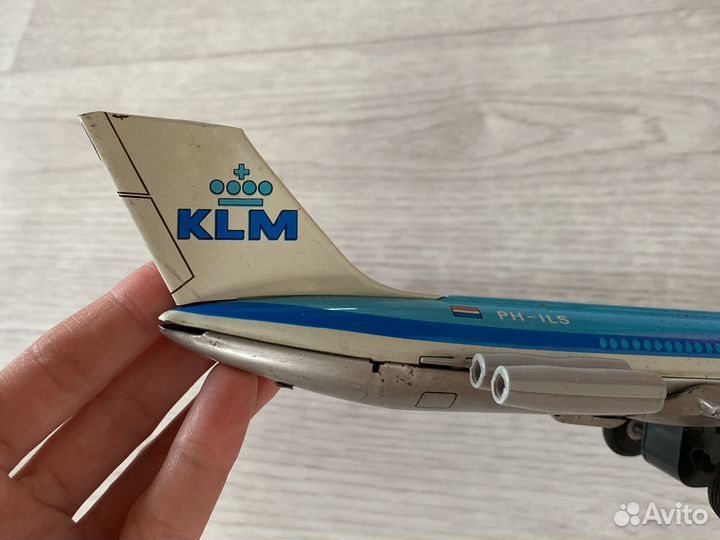 Модель самолета СССР винтаж игрушка