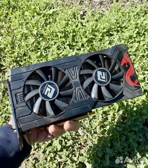 Видеокарта rx570 4gb