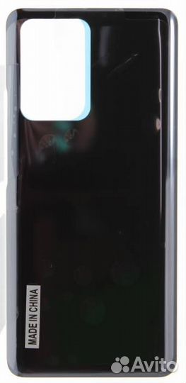 Задняя крышка для Xiaomi 11T/11T Pro Черная (со ск