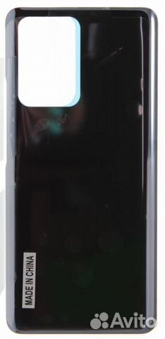 Задняя крышка для Xiaomi 11T/11T Pro Черная (со ск