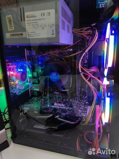 Игровой в сборе,4ядра,8ddr4,ssd,hdd,gtx660,моник22