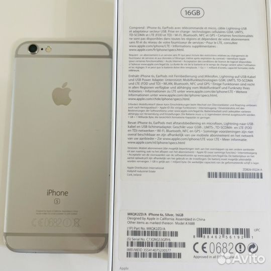 iPhone 6S, 16 ГБ