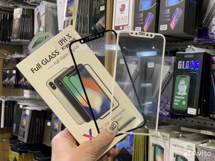Защитное стекло iPhone x