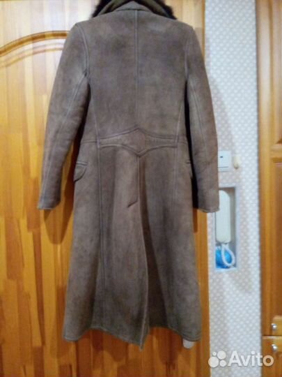 Дублёнки натуральные с натуральным мехом внутри р