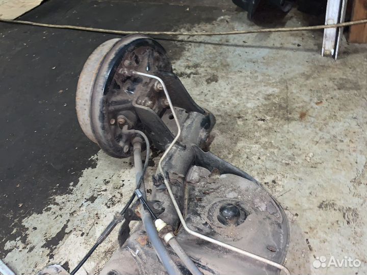 Балка задняя рено логан пробег