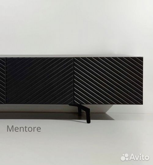 Тумба тв Bravo в черном цвете