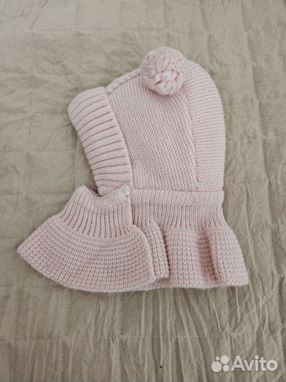 Шапка шлем Журавлик зимняя 40-42