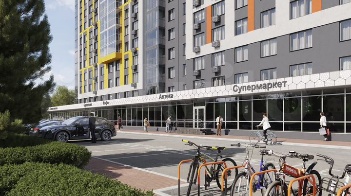 3-к. квартира, 84,8 м², 1/16 эт.