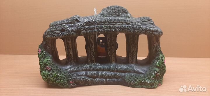 Гроты декорации растения пластиковые для аквариума