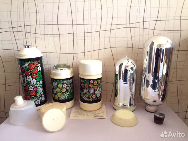 Термосы СССР, колбы