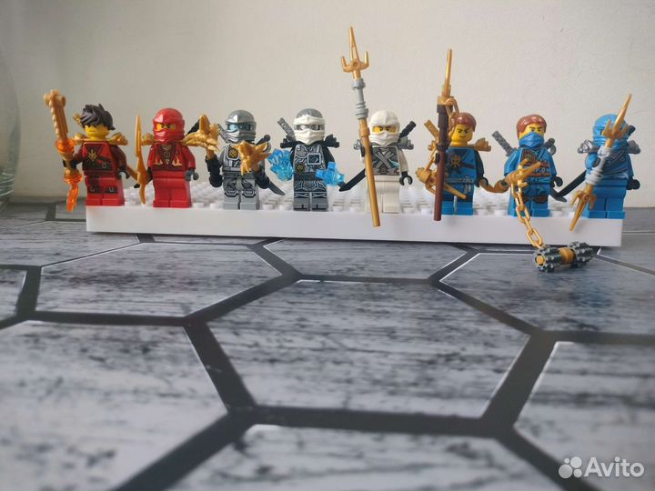 Lego минифигурки Ниндзяго